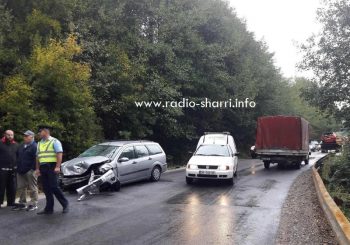 Aksident trafiku në Dragash – Lëndohet një person!