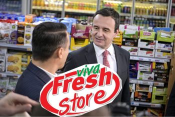 Në Dragash “Viva Fresh” i shet qeset me logon e vet!